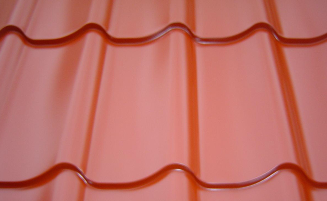 Corrugated iron sheet